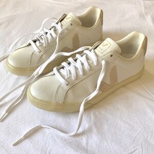 VEJA Esplar Leather Sneakers White Sable US8